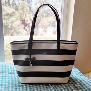 kate spade hawthorne lane ryan striped tote
